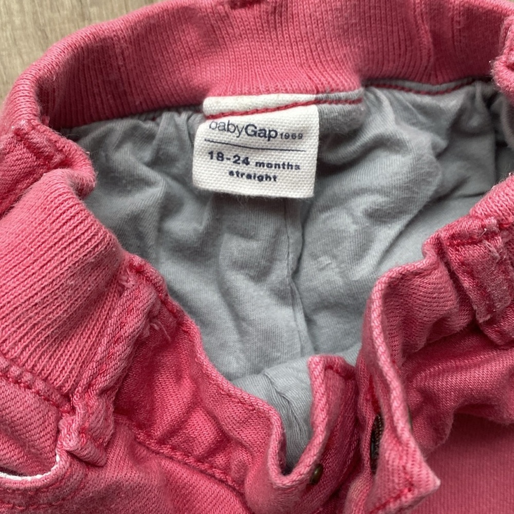18-24 months baby gap lined pink jeans - Picture 4 of 4